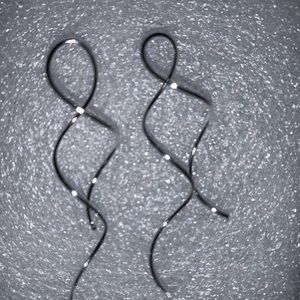 Sterling Silver 926 Wire Earrings